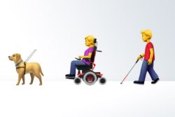 230 nye emojis dovendyr blinde handicappede kørestol døve apple / Newz.dk